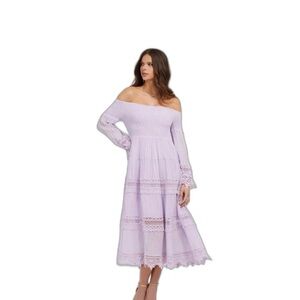 Guess Lavender Lace‎ Dress